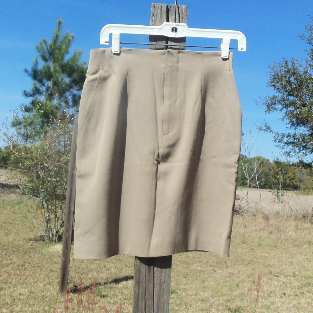 Ralph Lauren skirt taupe 6 pencil fully lined